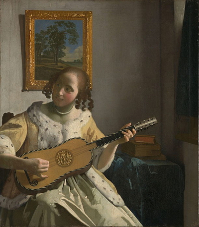 jan vermeer the guitar player